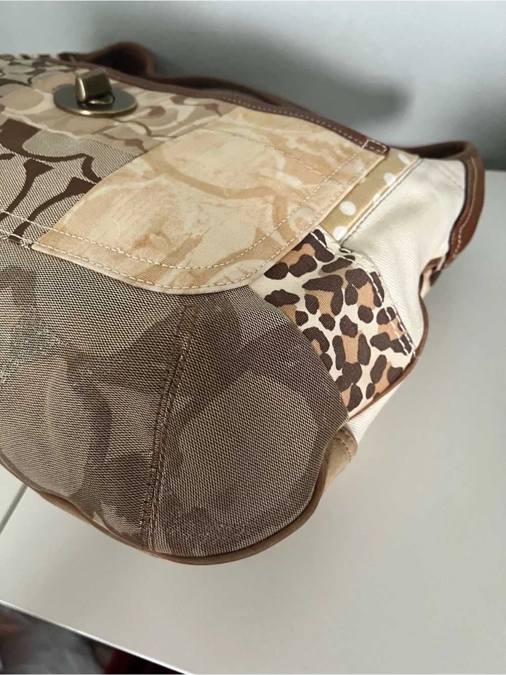 Coach XL Ergo Patchwork Hobo #10809 LIMITED EDITION